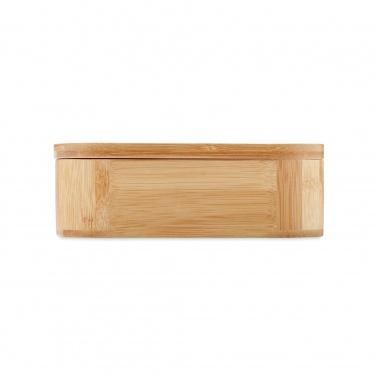 Logo trade promotional giveaway photo of: Bamboo lunch box 650ml LADEN